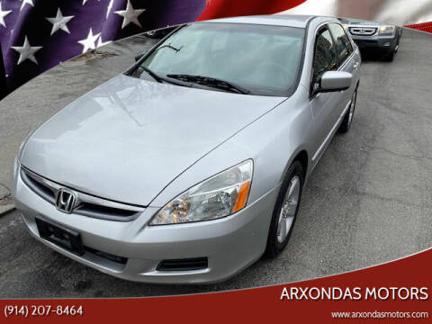 2007 Honda Accord for sale at ARXONDAS MOTORS in Yonkers NY