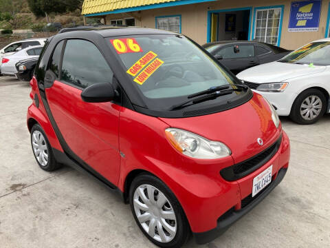 2009 Smart fortwo for sale at 1 NATION AUTO GROUP in Vista CA