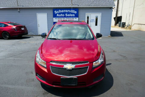 2011 Chevrolet Cruze for sale at SCHERERVILLE AUTO SALES in Schererville IN