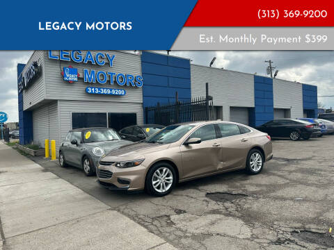 2018 Chevrolet Malibu for sale at Legacy Motors in Detroit MI