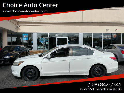 2009 Honda Accord for sale at Choice Auto Center in Shrewsbury MA