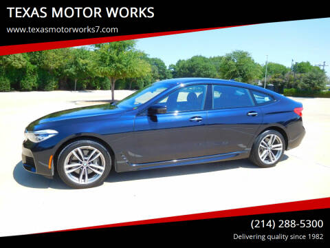 2018 BMW 6 Series for sale at TEXAS MOTOR WORKS in Arlington TX