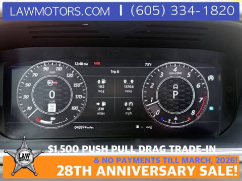 2019 Land Rover Range Rover Sport SVR