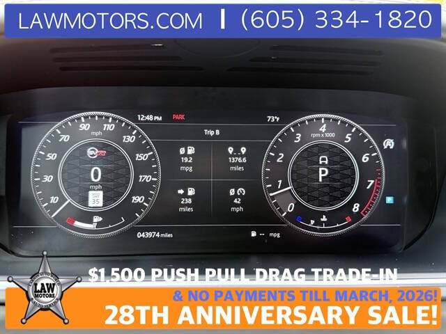 2019 Land Rover Range Rover Sport SVR