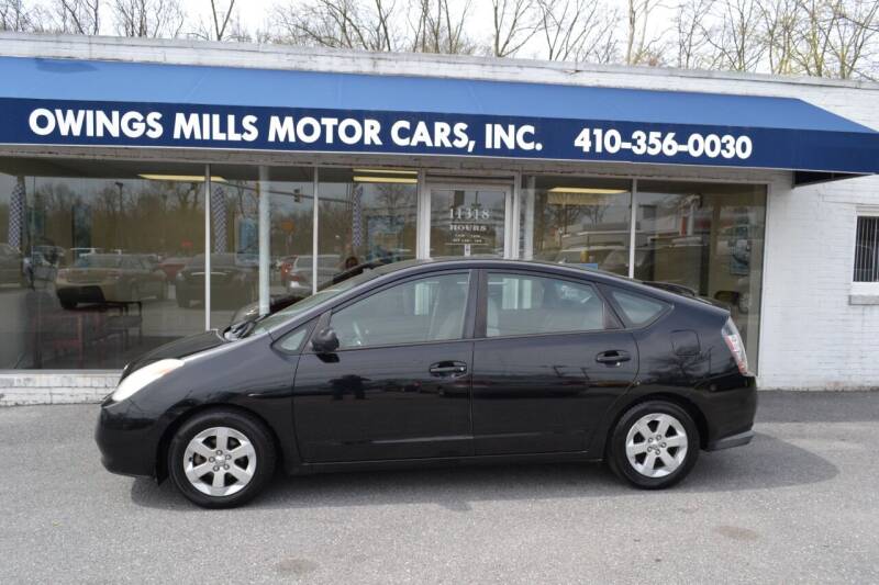 2004 Toyota Prius for sale at Owings Mills Motor Cars in Owings Mills MD