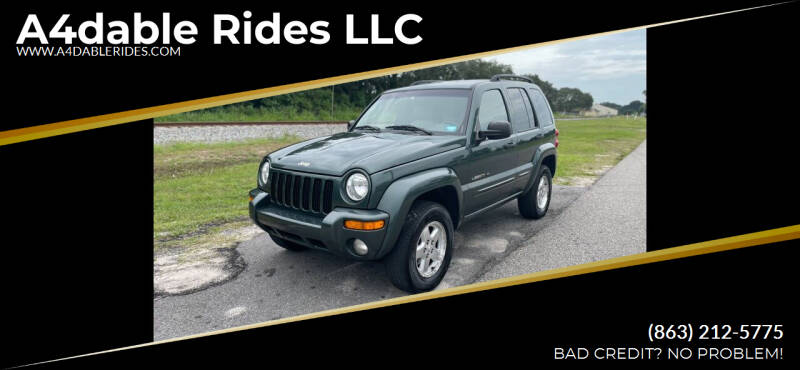 2002 Jeep Liberty for sale at A4dable Rides LLC in Haines City FL