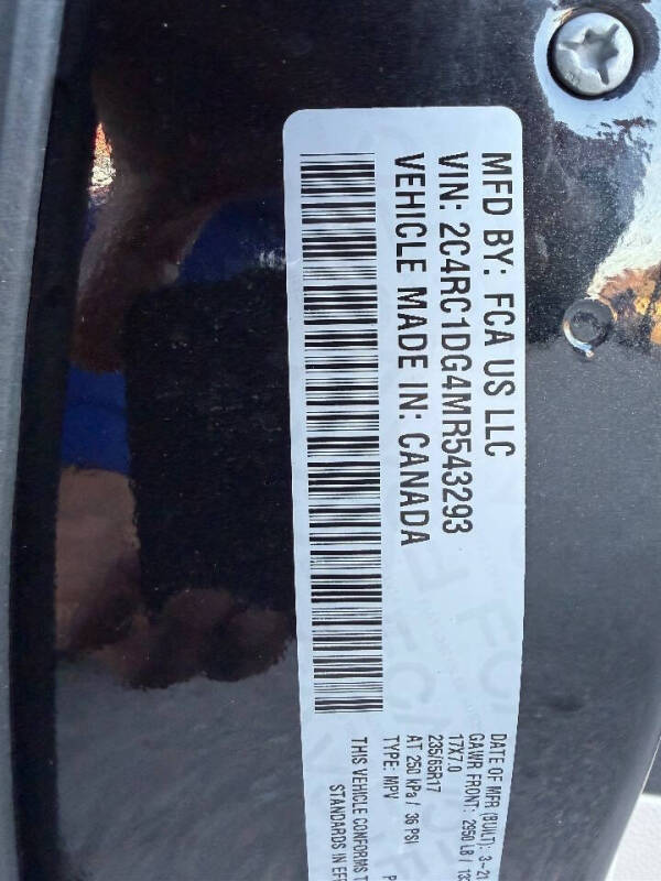 2021 Chrysler Voyager LXi