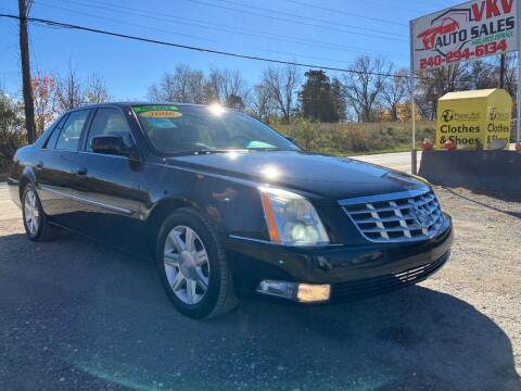 2006 Cadillac DTS for sale at VKV Auto Sales in Laurel MD