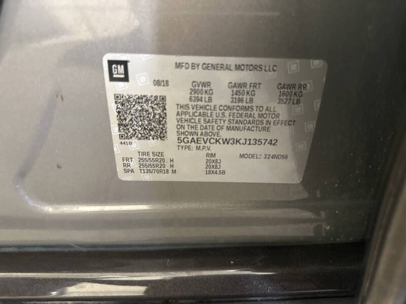 2019 Buick Enclave Avenir