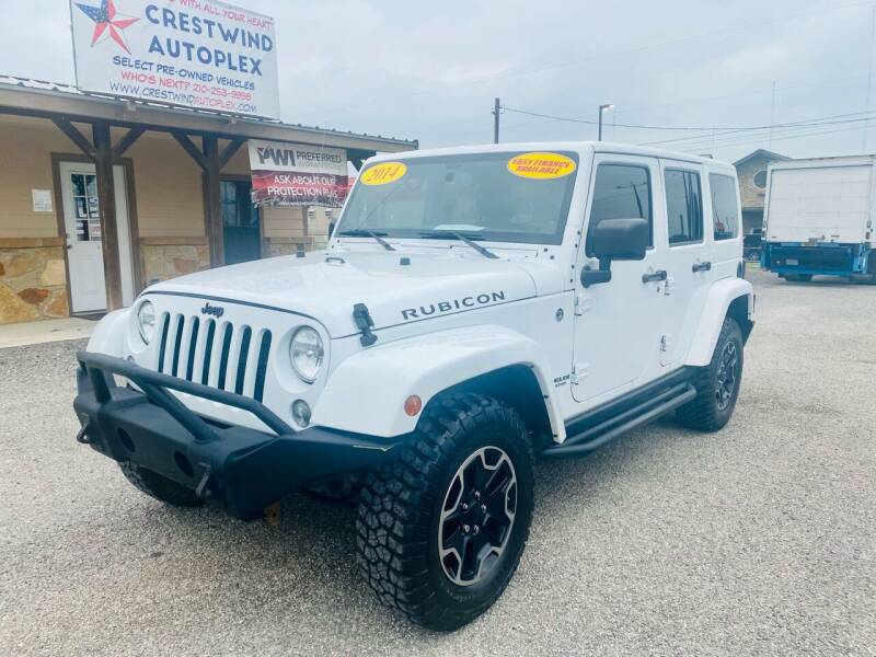 2014 Jeep Wrangler Unlimited for sale at Crestwind Autoplex in San Antonio TX