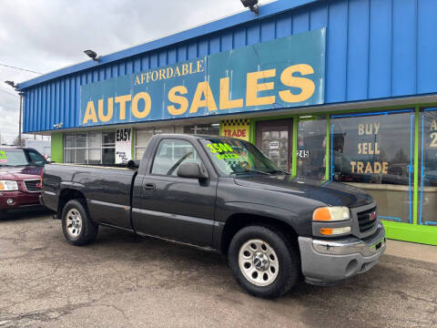 2005 GMC Sierra 1500 for sale at Affordable Auto Sales of Michigan in Pontiac MI