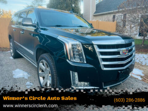 2016 Cadillac Escalade ESV for sale at Winner's Circle Auto Sales in Tilton NH