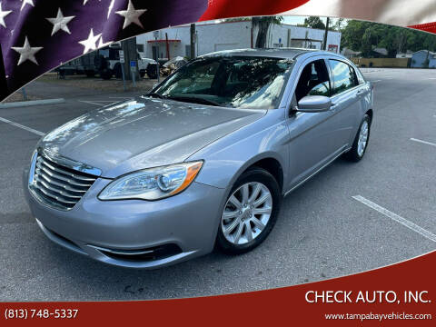 2013 Chrysler 200 for sale at CHECK AUTO, INC. in Tampa FL
