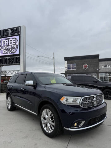2015 Dodge Durango for sale at US 24 Auto Group in Redford MI