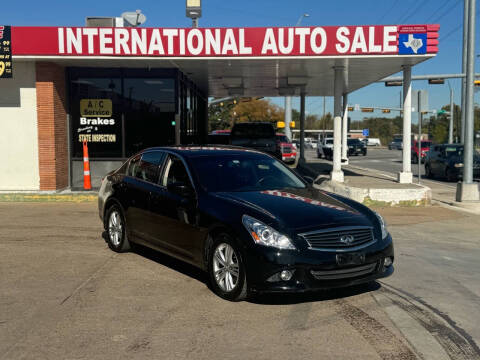 2015 Infiniti Q40 for sale at International Auto Sales in Garland TX