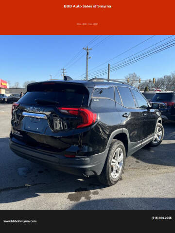 2019 GMC Terrain for sale at BBB Auto Sales of Smyrna in Smyrna TN