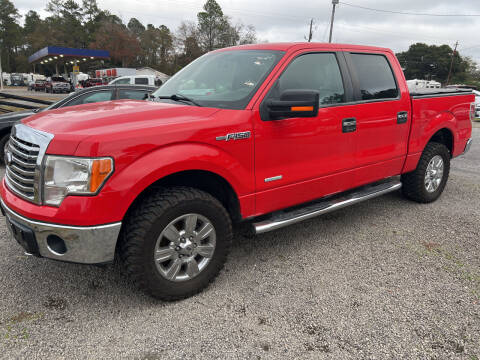 2012 Ford F-150 for sale at Baileys Truck and Auto Sales in Effingham SC