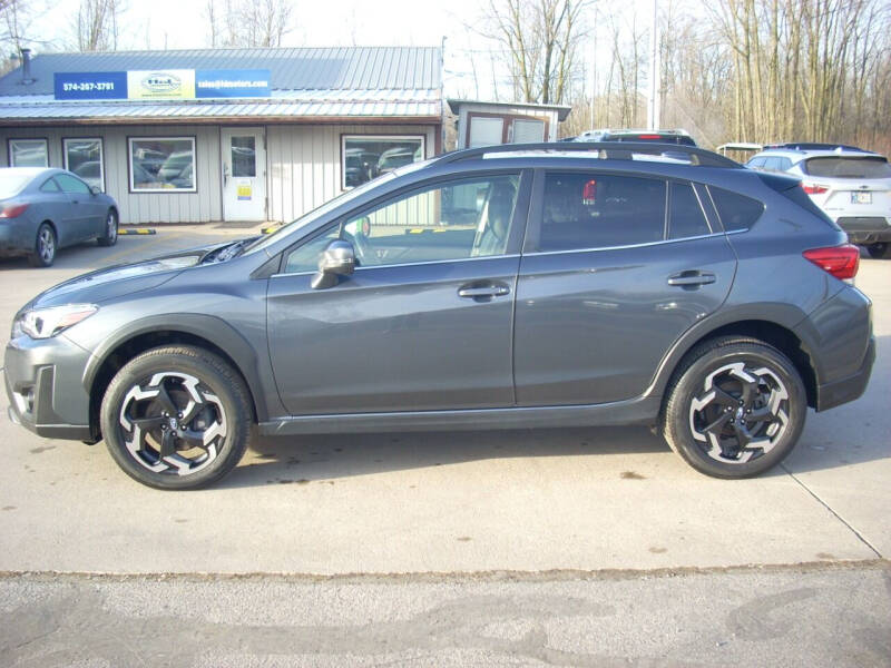 Used 2021 Subaru Crosstrek Limited with VIN JF2GTHMC0MH227836 for sale in Warsaw, IN