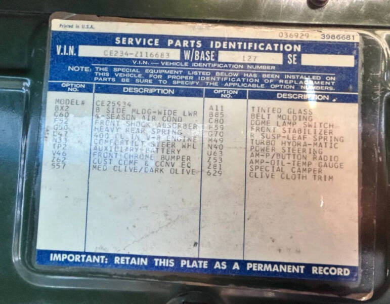 1971 GMC Sierra 2500