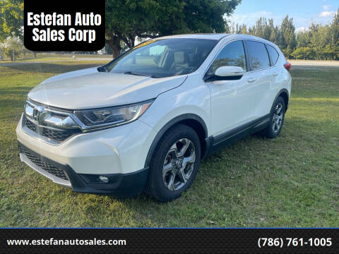 2019 Honda CR-V for sale at Estefan Auto Sales Corp in Hialeah FL