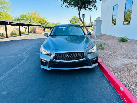 2014 Infiniti Q50 Hybrid for sale at Autodealz in Tempe AZ