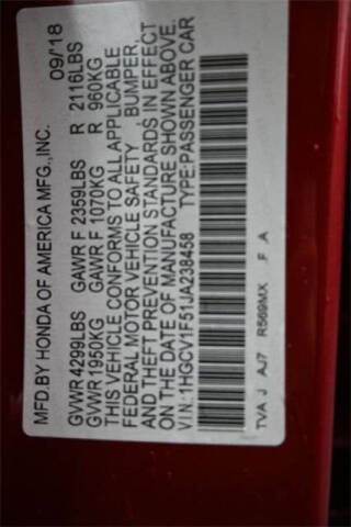 2018 Honda Accord EX-L