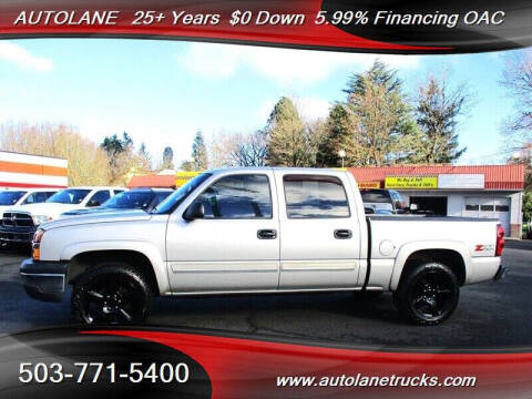 2005 Chevrolet Silverado 1500 for sale at AUTOLANE in Portland OR