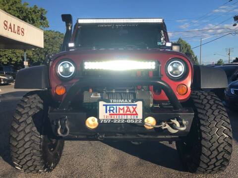 2007 Jeep Wrangler Unlimited for sale at Trimax Auto Group in Norfolk VA