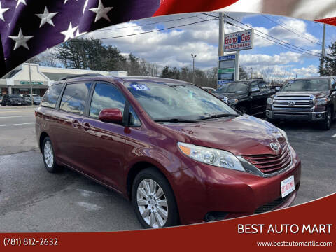 2015 Toyota Sienna for sale at Best Auto Mart in Weymouth MA