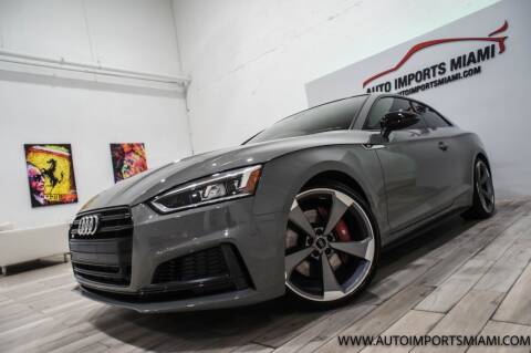 2019 Audi S5 for sale at AUTO IMPORTS MIAMI in Fort Lauderdale FL