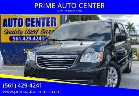 2016 Chrysler Town and Country for sale at PRIME AUTO CENTER in Palm Springs FL