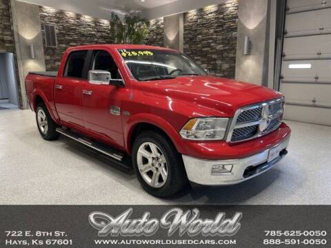 2012 RAM 1500 for sale at Auto World Used Cars in Hays KS