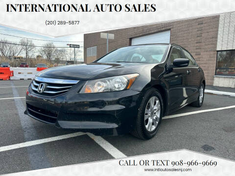 2012 Honda Accord for sale at International Auto Sales in Hasbrouck Heights NJ