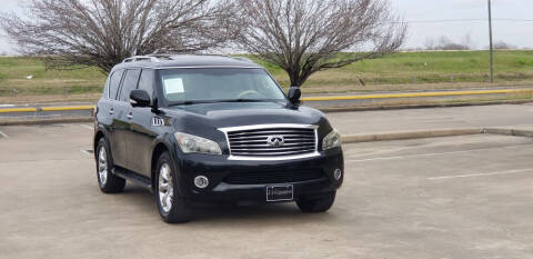 2012 Infiniti QX56 for sale at America's Auto Financial in Houston TX