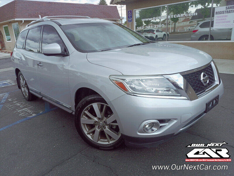 2014 Nissan Pathfinder for sale at Ournextcar/Ramirez Auto Sales in Downey CA