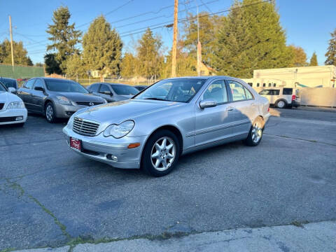 2003 Mercedes-Benz C-Class for sale at Apex Motors Inc. in Tacoma WA