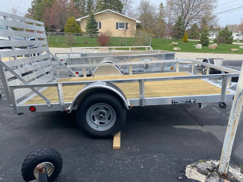 2023 Trophy Aluminum Utility Trailer for sale at DOOR PENINSULA SALES & STORAGE LTD in Sturgeon Bay WI