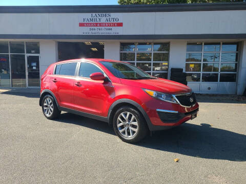 2014 Kia Sportage for sale at Landes Family Auto Sales in Attleboro MA