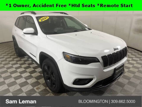 2021 Jeep Cherokee for sale at Sam Leman CDJR Bloomington in Bloomington IL