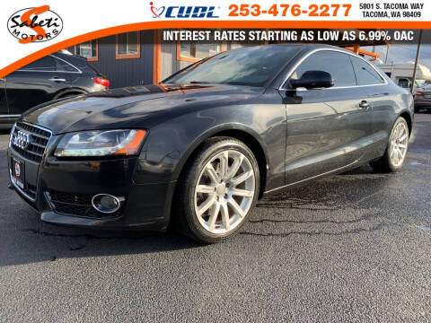 2012 Audi A5 for sale at Sabeti Motors in Tacoma WA