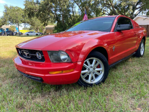 2007 Ford Mustang for sale at LATINOS MOTOR OF ORLANDO in Orlando FL