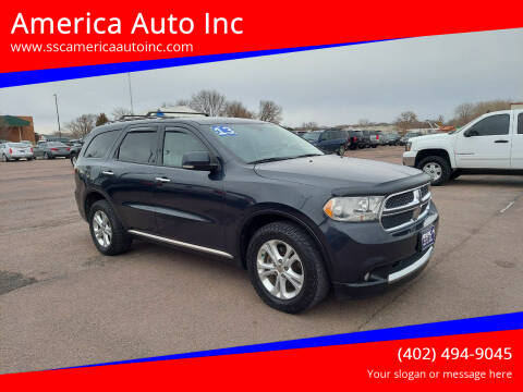 2013 Dodge Durango for sale at America Auto Inc in South Sioux City NE