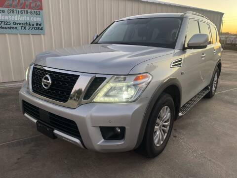 2018 Nissan Armada for sale at NEWSED AUTO INC in Houston TX