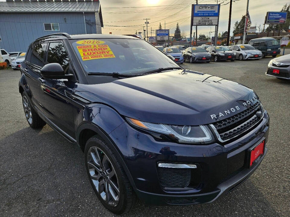 2016 Land Rover Range Rover Evoque for sale at River Auto Sale in Everett, WA