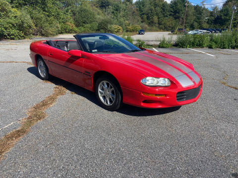 2002 Chevrolet Camaro for sale at Clair Classics in Westford MA