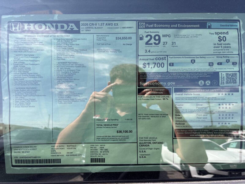 2026 Honda CR-V EX
