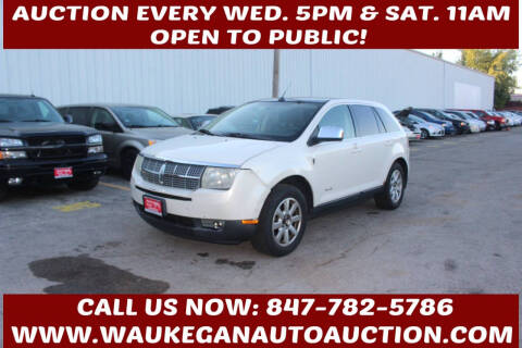 2008 Lincoln MKX for sale at Waukegan Auto Auction in Waukegan IL