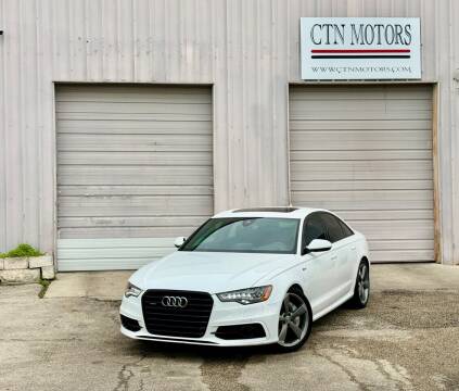 2015 Audi A6 for sale at CTN MOTORS in Houston TX