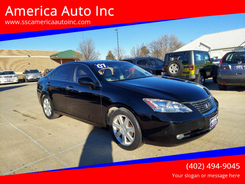 2007 Lexus ES 350 for sale at America Auto Inc in South Sioux City NE