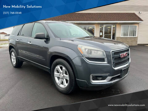 2014 GMC Acadia for sale at New Mobility Solutions in Jackson MI